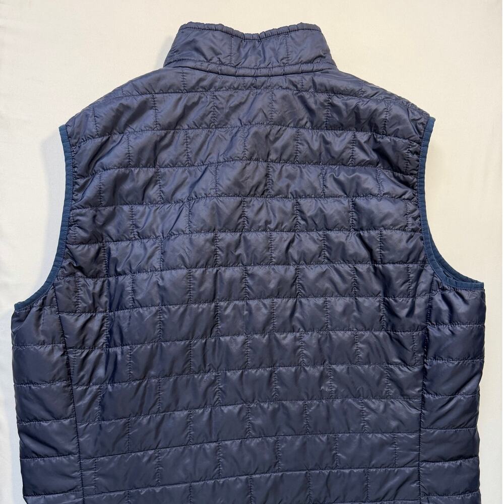 Patagonia Nano Puff Vest Mens XL Navy PrimaLoft Lightweight Puffer Gorpcore - Picture 8 of 10